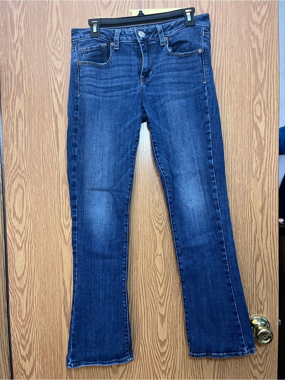 American Eagle Skinny Kick Jeans 10 short